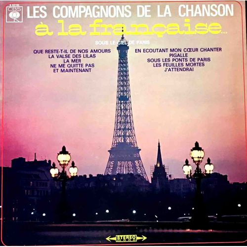 Cbs  S63156 - Les Compagnons De La Chanson - "A La Française.."