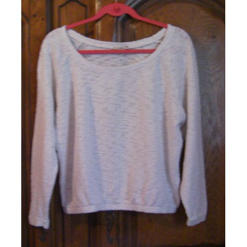 Pull Blanc Zara - Taille S