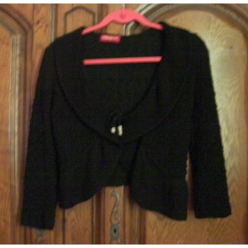 Gilet Court Noir - Taille S