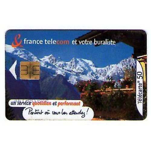Télécarte - 50 Unités France Telecom - France Telecom Et Votre Buraliste - 2001