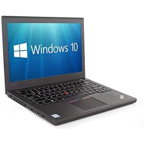 Lenovo Thinkpad X270 - Intel Core i3-6100U - 256 Go SSD - 8 Go RAM - AZERTY - Français - Noir