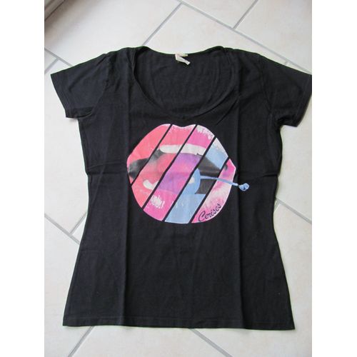 T-Shirt Le Temps Des Cerises Coton 38 Noir