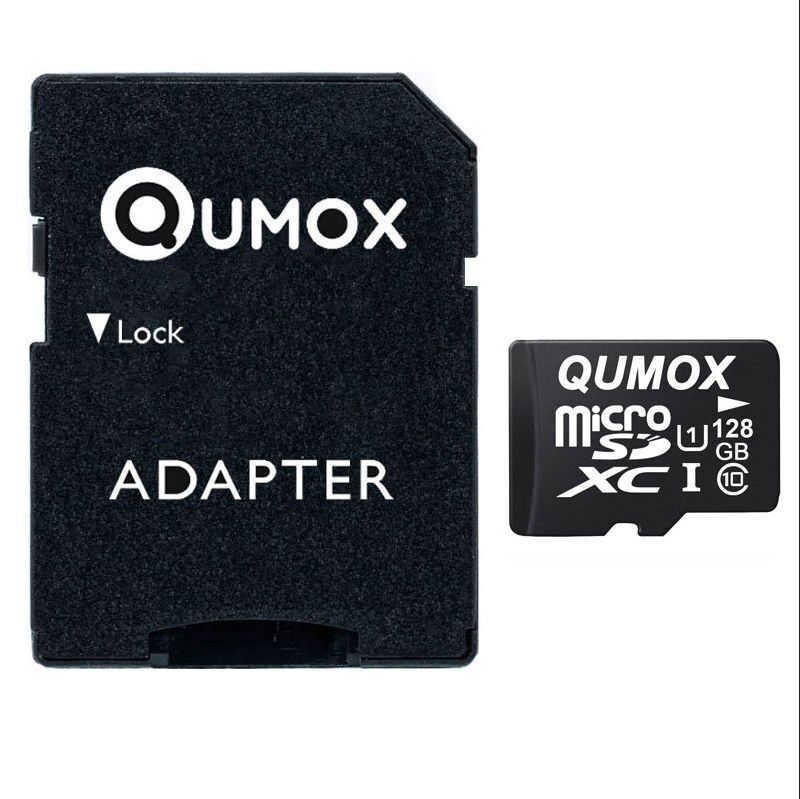 QUMOX 128 Go micro SD SDXC classe 10 UHS-I carte mémoire