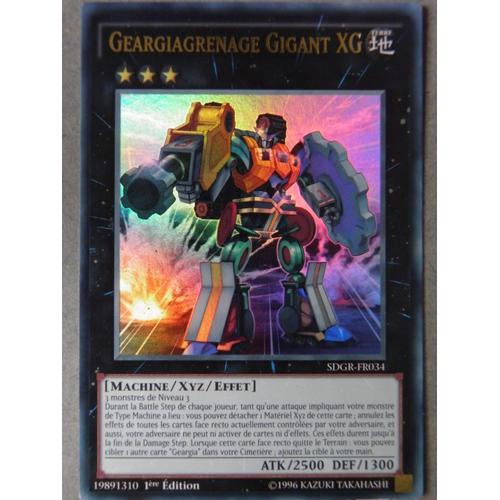 Yu-Gi-Oh - Geargiagrenage Gigant Xg - Sdgr-Fr034 - Ultra Rare