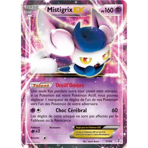 Mistigrix Ex 37/83 Ultra Rare Holo - Vf - Générations