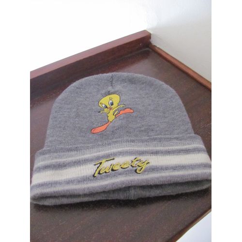 Coupe-Vent Looney Tunes Chapeau Laine M Gris