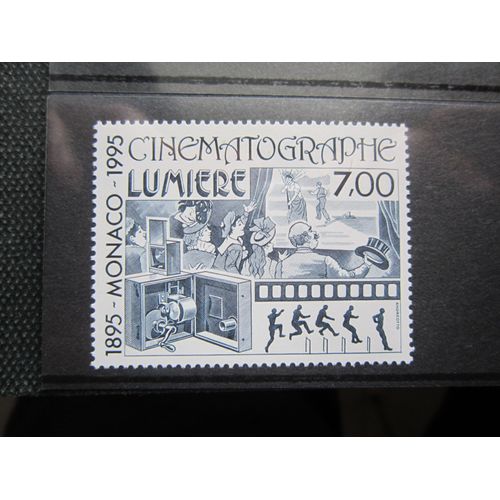 Monaco. Timbre N° 1998 (1995). Centenaire Du Cinema.
