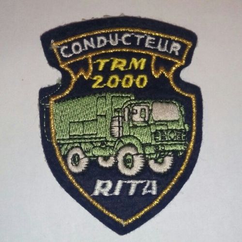 Insigne Tissu Conducteur Rita