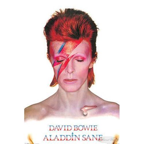 Poster David Bowie "Aladdin Sane"