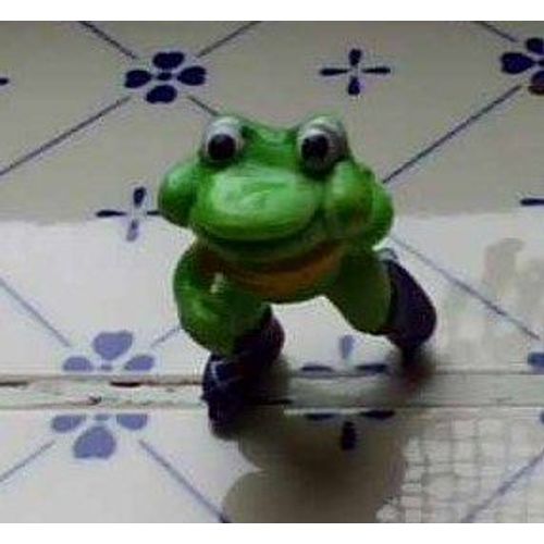  Grenouille Kinder,Série Les Mini Splash N°10 Crapo Rapido Dit Rap  - 1994/1995