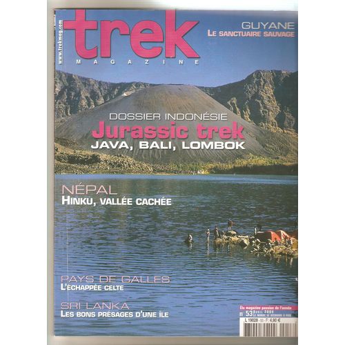 Trek Magazine N° 53 : Dossier Indonesie Jurassic Trek Java Bali Lombok