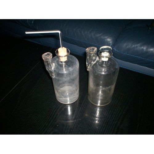 Lot Du Chimiste Chimie Tube A Essais Eprouvette Agitateur Etc