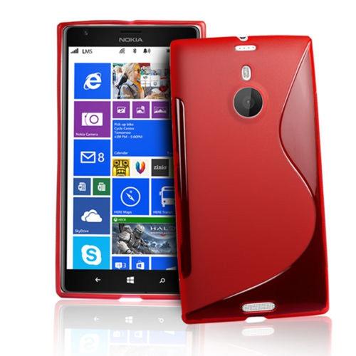 Coque Nokia Lumia 1520 Silicone Grip-Rouge