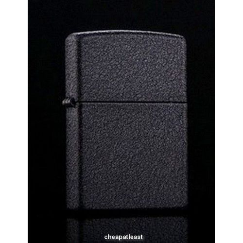 Briquet Tempête (Pétrole) - Style Zippo - Noir Granulé Mat -