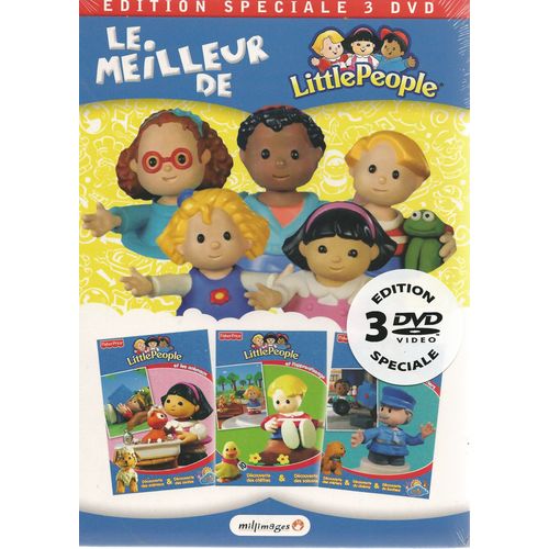 Le Meilleur De Littlepeople - 3 Dvd - Little People Et Les Animaux - Little People Et L'apprentissage - Little People Et Les Metiers