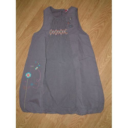 Robe Orchestra Coton 6 Ans Gris