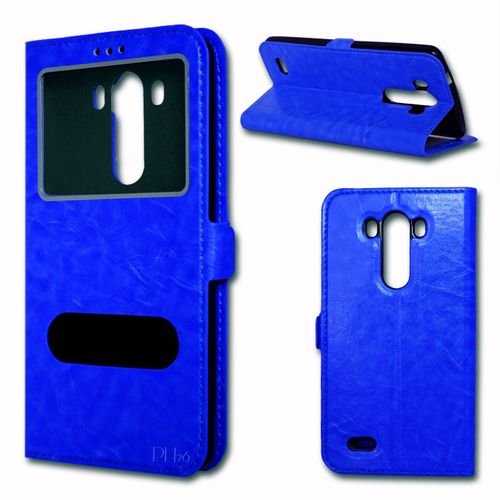 Etui Housse Coque Folio Bleu Pour Lg G5 By Ph26®