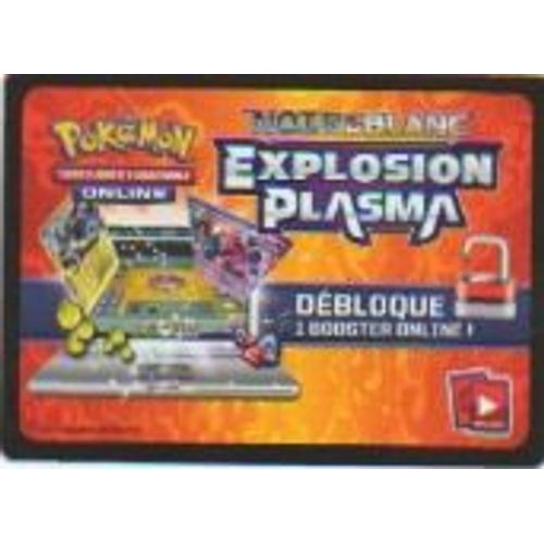 Carte Jcc Code Online Pokemon  Explosion Plasma 