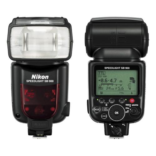 Nikon SB 900 Speedlight - Flash amovible à griffe - 34 (m) - pour Nikon D3, D3200, D4, D5100, D5200, D700; Coolpix P6000, P7800