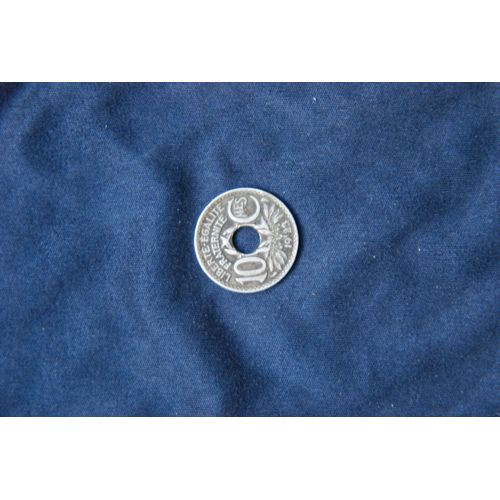 Piece De 10 Centimes Trouée De 1923