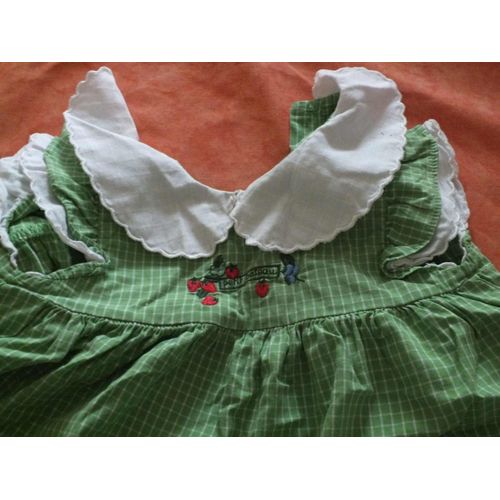 Barboteuse Petit Bateau Coton 12 Mois Vert