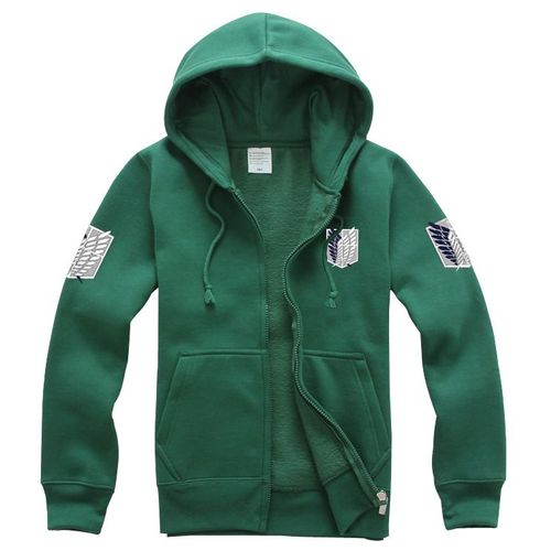 Départ Paris Sweat Veste Top Pull Haut Attaque Des Titans Attack On Titan Shingeki No Kyojin Géant Manga Anime Cosplay Costume Déguisement Goodies Bataillon Groupe D'exploration Ailes