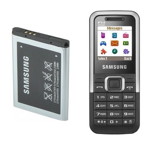 Batterie D'origine Ab043446le Pour Samsung E2100 / E2210 / M3200 / C3750 / S5150