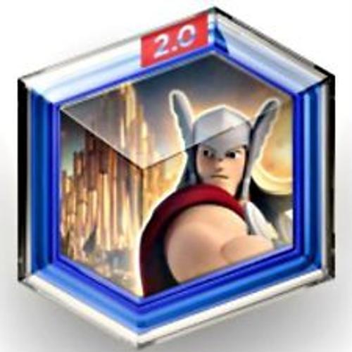 Disney Infinity 2.0 Marvel Super Héros Thor Power Disc Bleu Assaut Sur Asgard Disque
