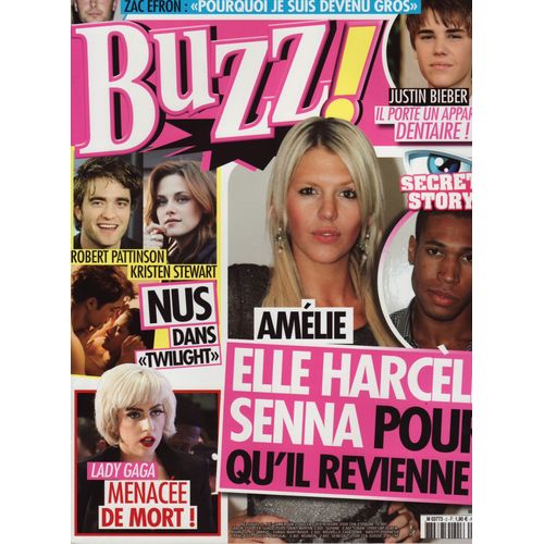 Buzz! / 03-2011 N°2 : Lady Gaga (1,5p) - Taylor Swift (1p) - Justin Bieber (1p) - Selena Gomez (1p)