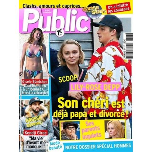 Public 000643 : Lily-Rose Depp/Kendji Girac/Gisele Bündchen/Tom Cruise/Adele/Black M/Djibril Cissé
