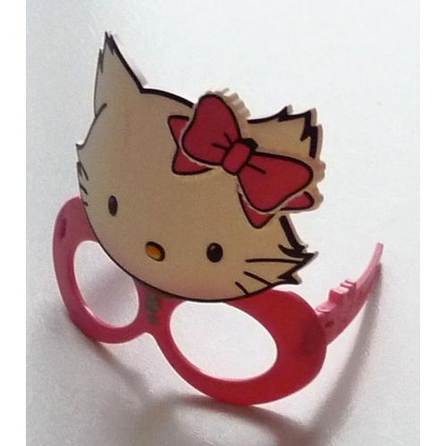 Masque Lunettes Hello Kitty Rose