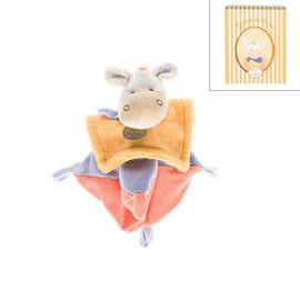 Doudou Peluche Âne Cheval Horse Donkey Poney Esel Graines Graine De Doudou Et Compagnie Mario Dc2288 Lot A12023 Plat Bleu Violet Jaune Orange D&c & Grelot 