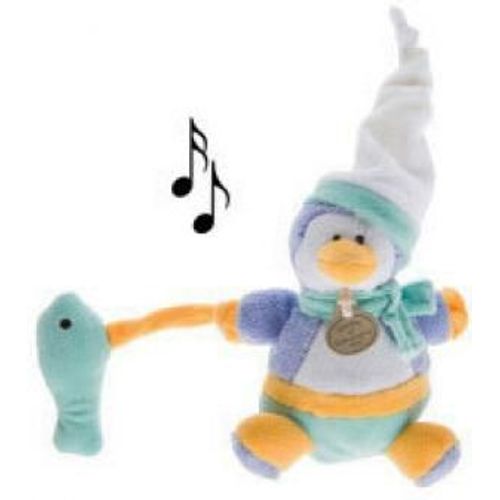 Doudou Peluche Doudou Et Compagnie Graine Graines De Doudou Mini Pantin Puce Pingouin Auk Pinguin Bonnet Lot A12006 D'activités D'éveil Boite À Musique Musicale Dc2277 Violet Jaune Vert Blanc D&c & 