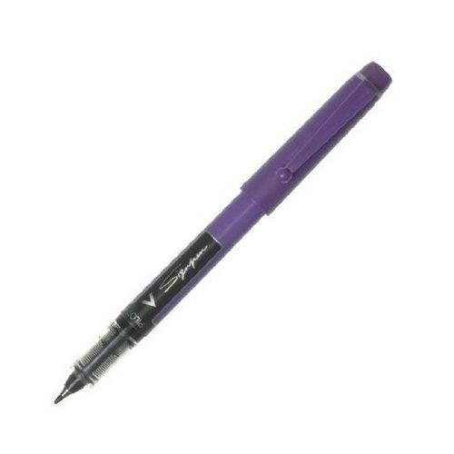 Pilot Lot De 12 Stylos Feutre V Sign Pen Pte Moyenne 0,6 Mm Violet