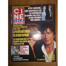 Ciné Télé Revue N° 7 FRANCOISE HARDY JACQUES DUTRONC / JOHNNY HALLYDAY ADELINE / ED BELGE Rakuten Ciné Télé Revue N° 7 FRANCOISE HARDY JACQUES DUTRONC / JOHNNY HALLYDAY ADELINE / ED BELGE Rakuten