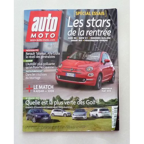 Magazine Auto Moto N°236 Septembre 2015