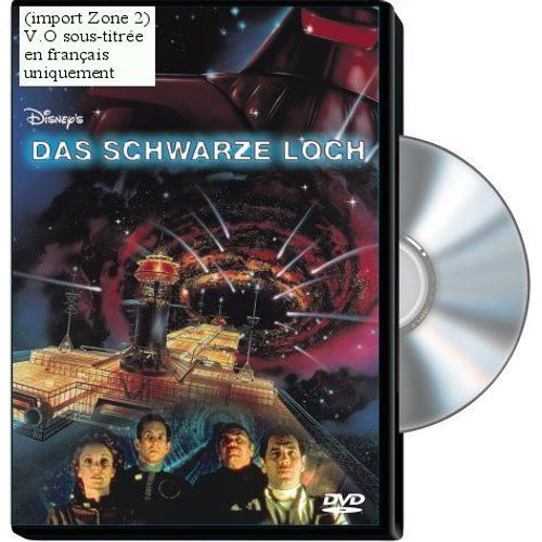Le Trou Noir - Walt Disney - 1979 - Import Zone 2 Avec Sous Titres Français
