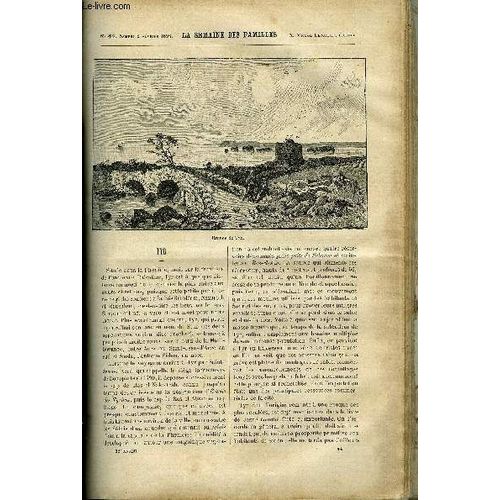La Semaine Des Familles 36eme Annee N°44 - Tyr De E. Valville, Autour D'un Drame Vii De Pierre D'arlay, Saint Vincent - Patron Des Vignerons De Oscar Havard, L'ile De La Quarantaine De ...