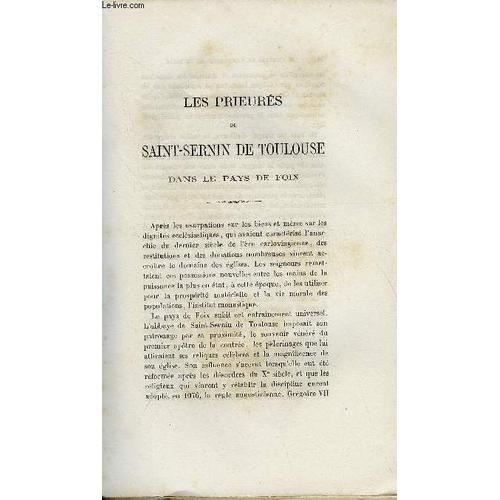 Bulletin Monumental 6e Serie, Tome Deuxieme N°4 - Les Prieures De Saint-Sernin De Toulouse Dans Le Pays De Foix Par J. De Lahondes, Les Mosaiques Et Les Peintures De La Mosquee De ...