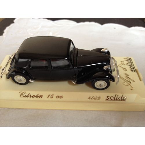 Citroen 15 Cv   Traction Avant  L'age D'or -Solido
