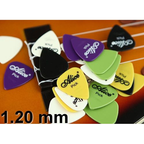 Lot 10 Médiators Plectres 1.20 Mm Guitare / Basse / Banjo / Mandoline 