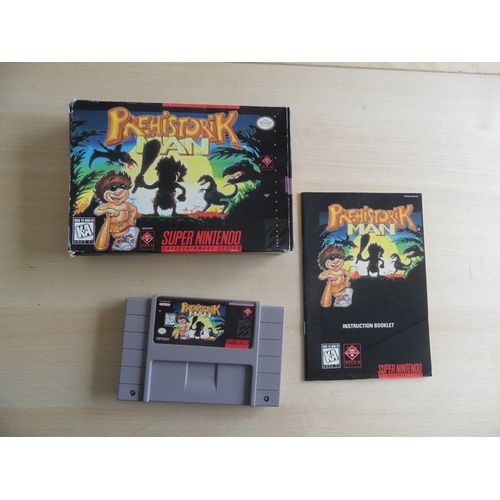 Prehistorik Man Version Us Super Nintendo