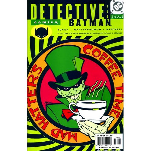 Detective Comics 759 ( Début "Trail Of The Catwoman" / Darwyn Cooke, V.O. 2001) Batman