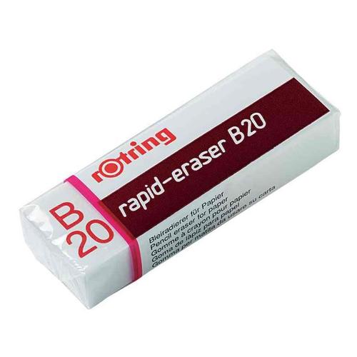 Rotring Lot De 3 Gommes Rapid-Eraser B20