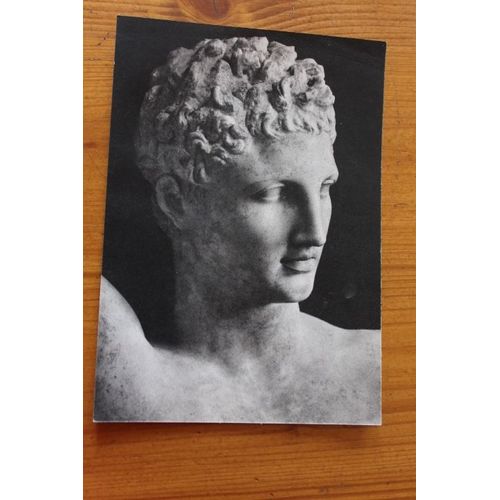 Hermes De Praxitèle - Photos Du Buste Publicité Pharmaceutique Ancienne Pour Scillitrine - 2412