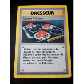 Carte Dresseur Centre Pokémon 85/102 Set De Base Fr 