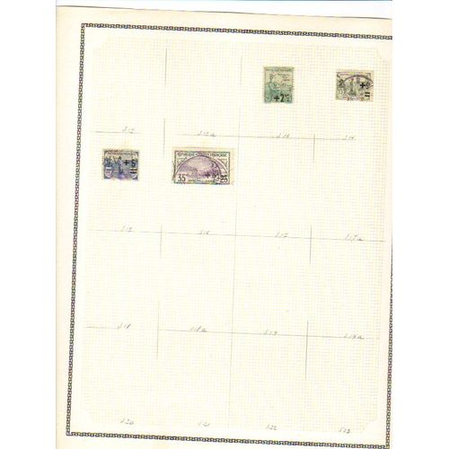 Lot De 4 Timbres Orphelins De Guerre N°S 164/166