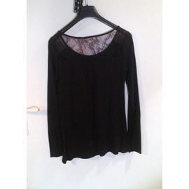 Top "" La Halle "" Manche Longue Viscose T36 Couleur Prune