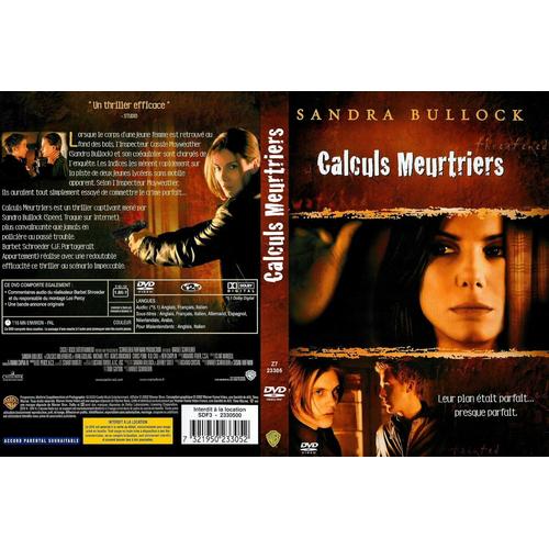 Jaquette Dvd - Calculs Meurtriers