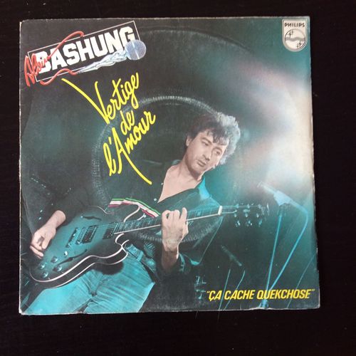 Alain Bashung Vertige De L Amour 45 Tours Vinyle